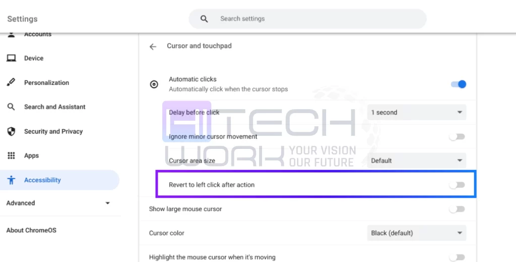 Revert to Left-click After Action