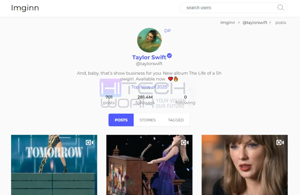 check profile