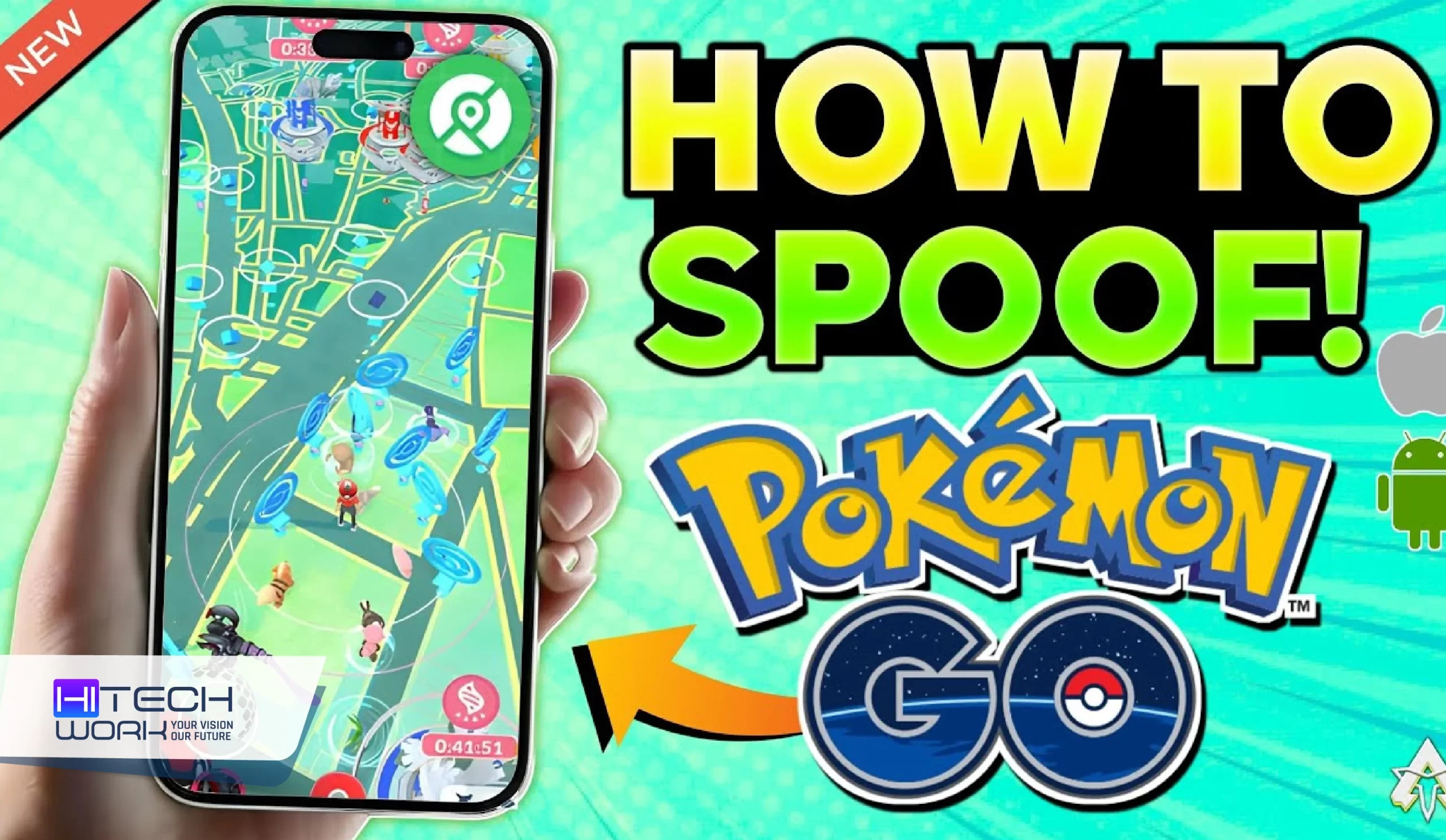 how to spoof pokemon