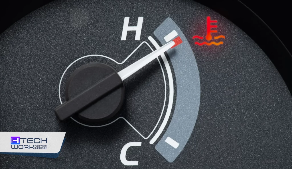 The Dashboard Temperature Gauge