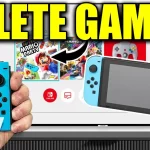 how to delete games on Nintendo switch