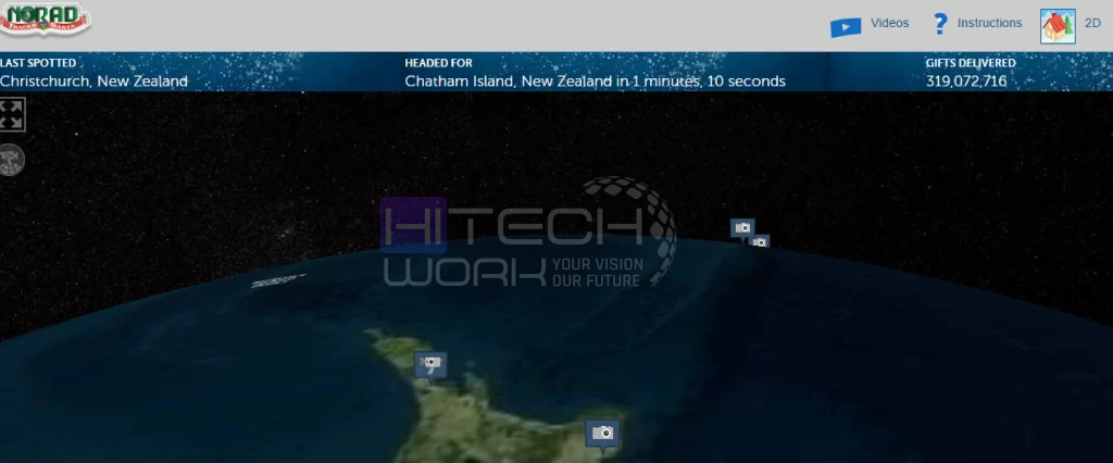 NORAD Tracks Santa