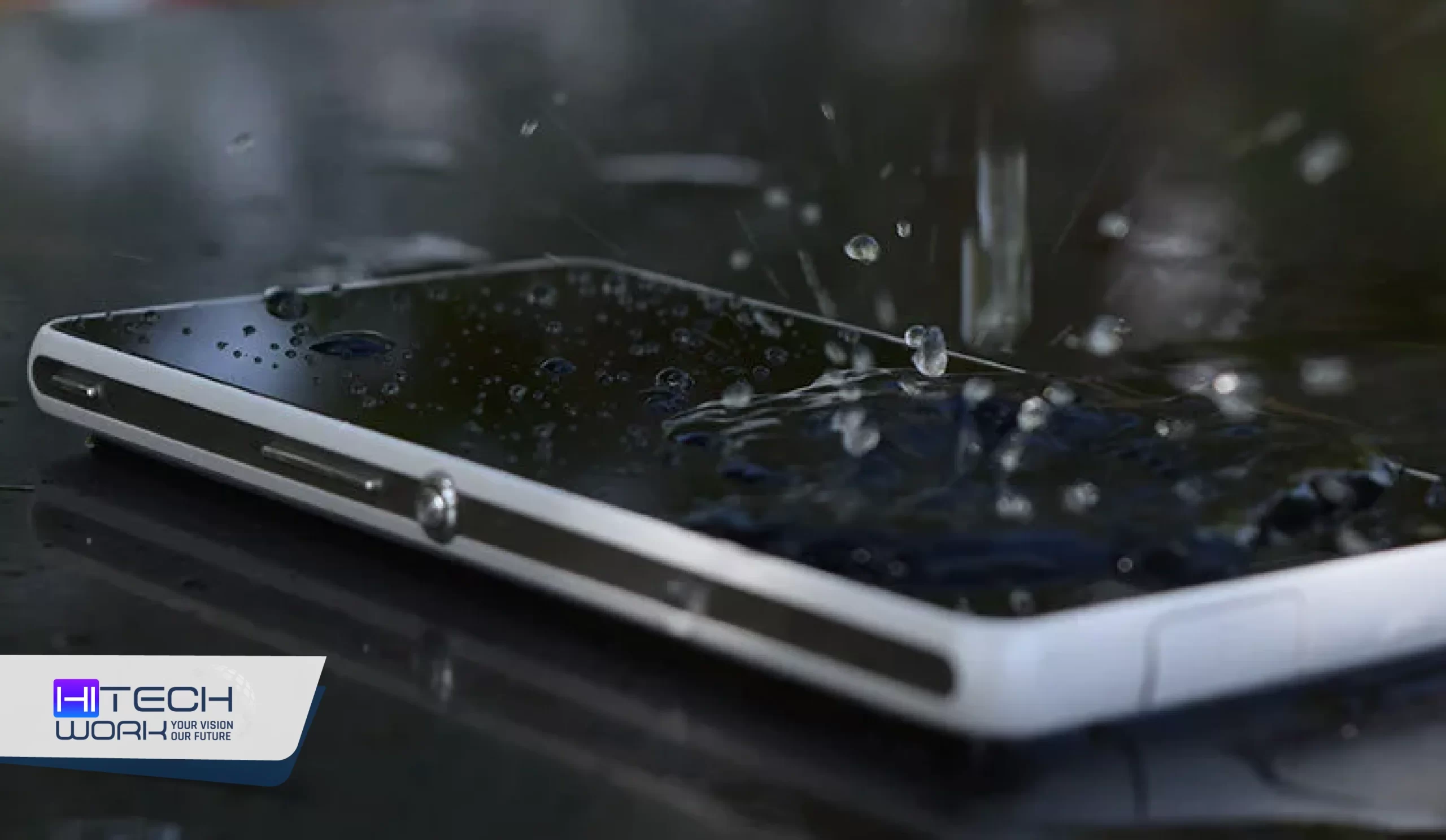 How to get water out of charging port