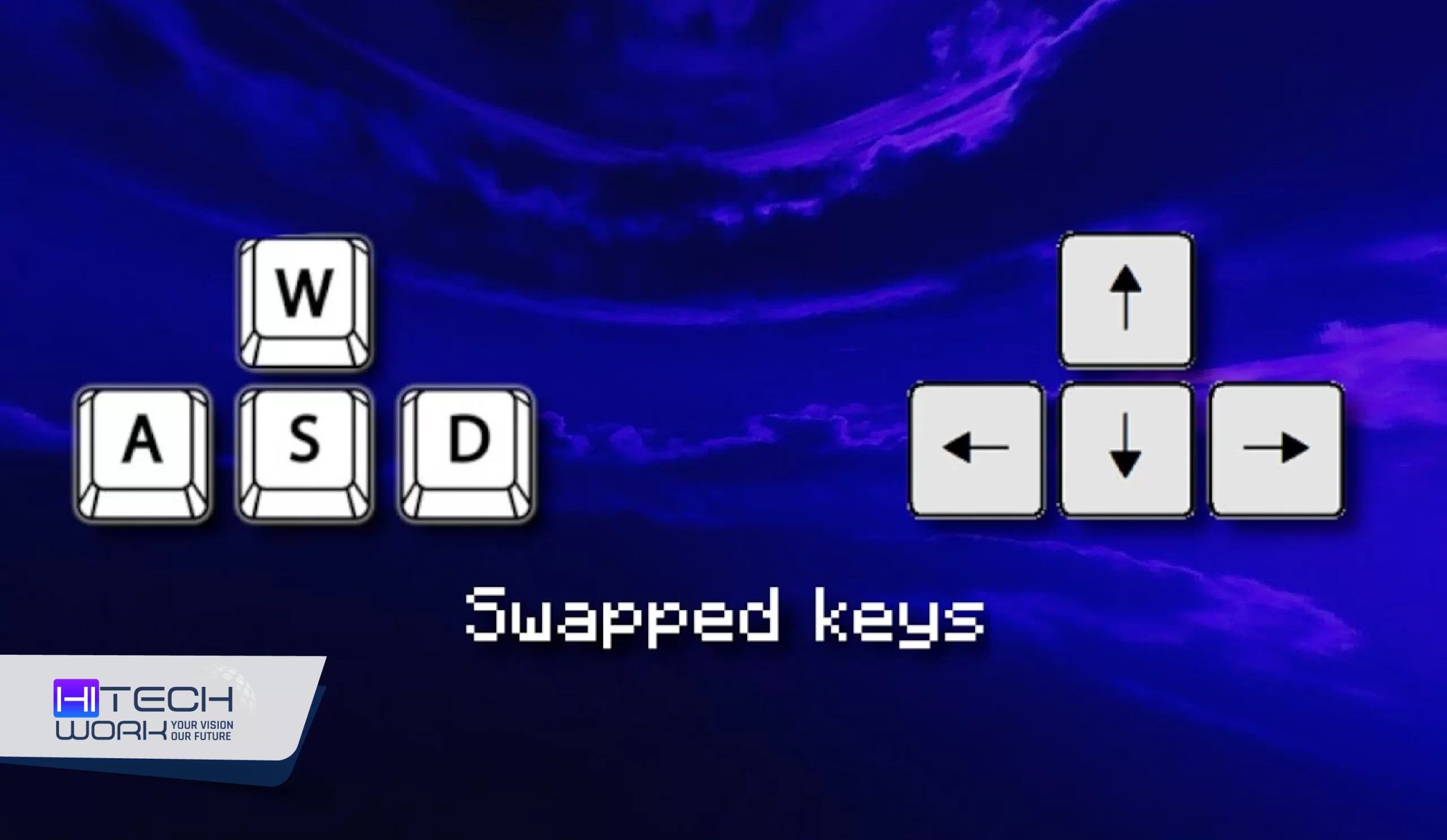 WASD and Arrow Keys Swapped