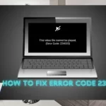 error code 232011