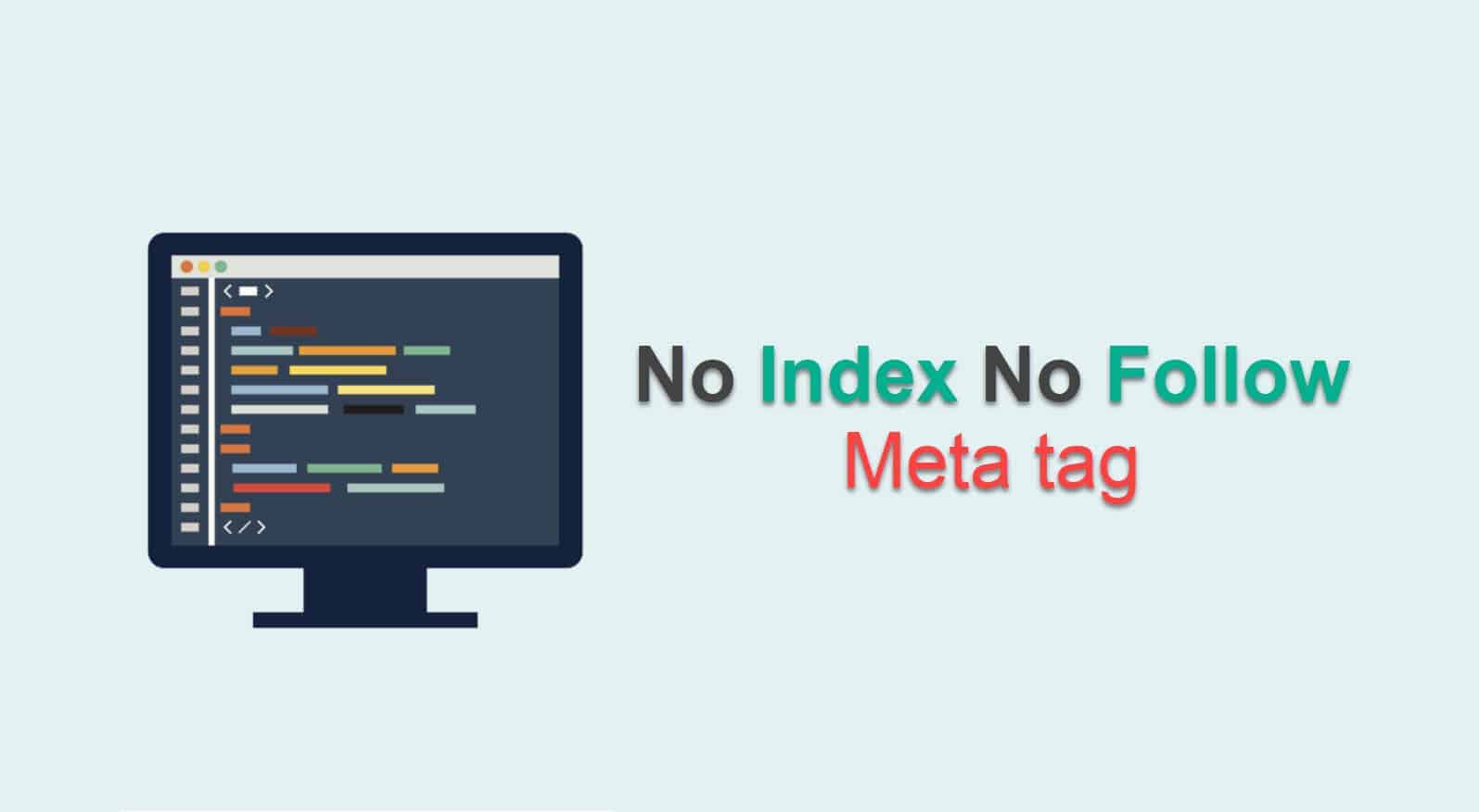 no index no follow meta tag