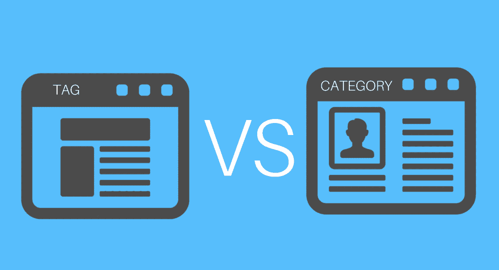 wordpress categories vs tags