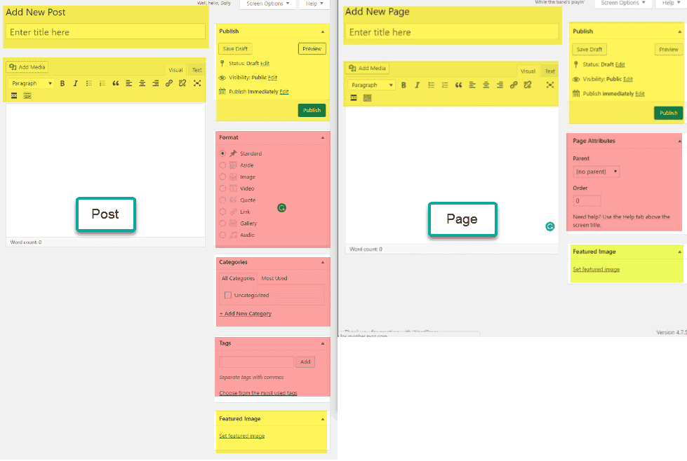 Difference Between Post And Page In WordPress