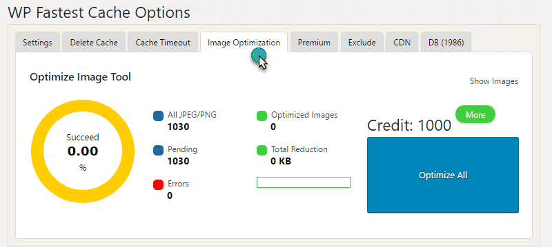 wp faster image optimization Plugin