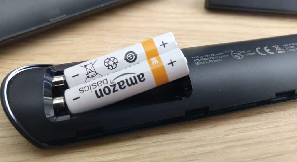 Fire Stick Remote Batteries