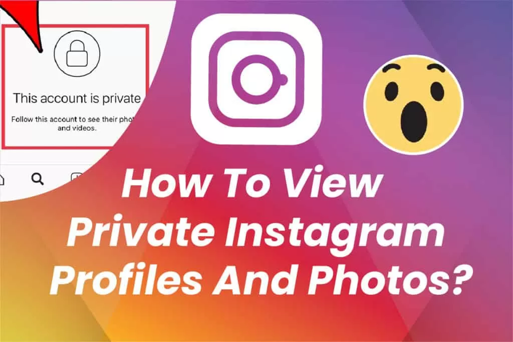 Fotos y perfiles privados de Instagram