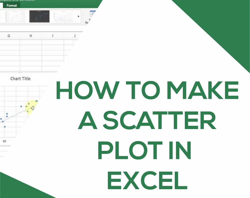 How To Make A Scatter Plot In Excel With Two Sets Of Data