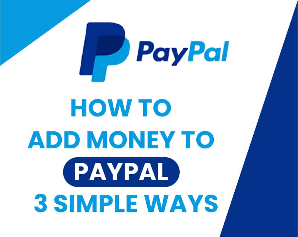 How To Add Money To Paypal