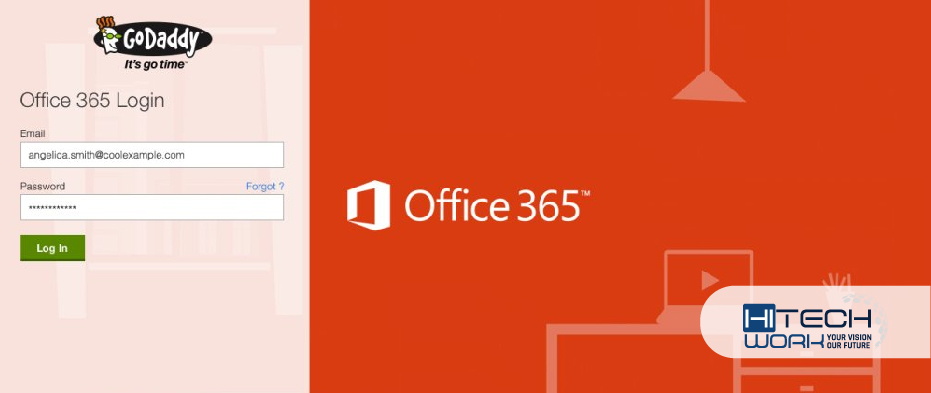 Login Microsoft Office 365 with GoDaddy