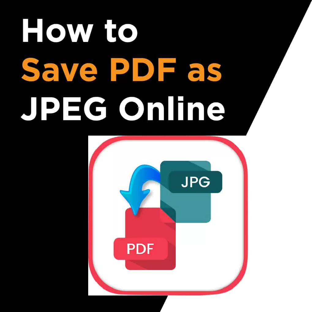 How To Save A Pdf As Jpeg