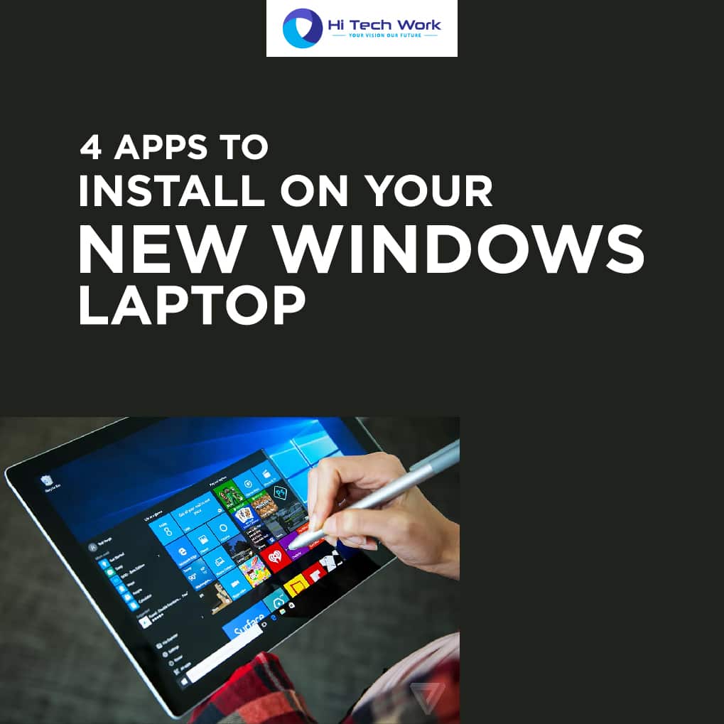 laptop apps install