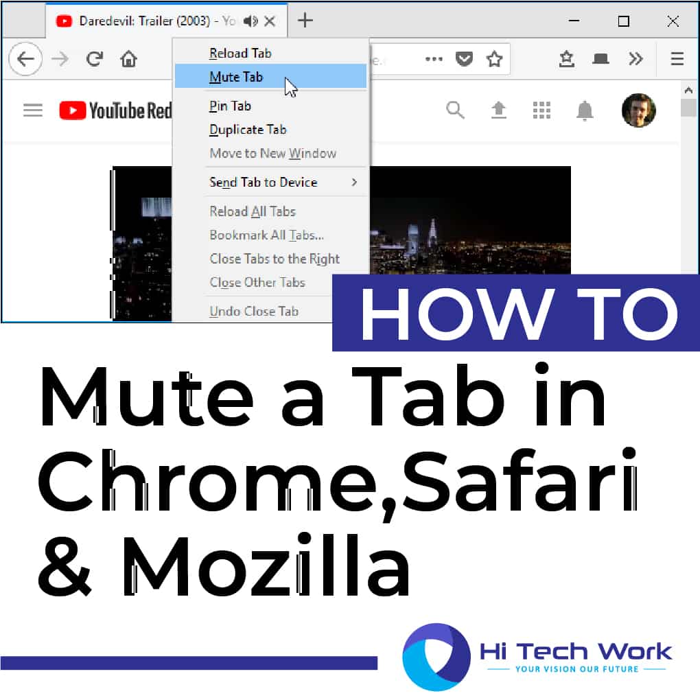 how to mute a tab in chrome