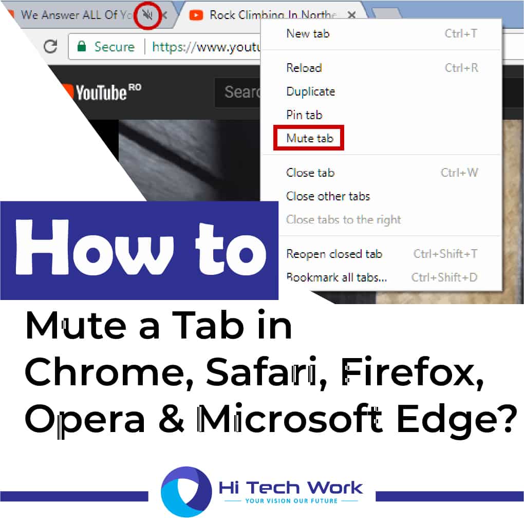 how to mute a tab