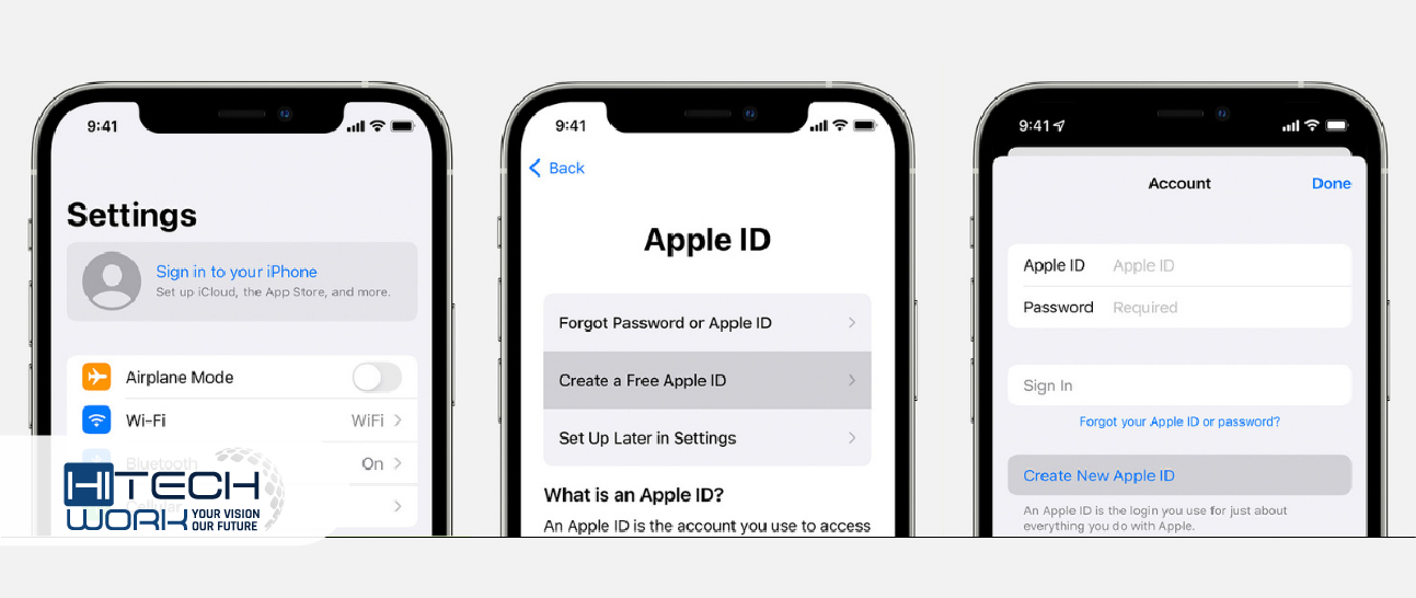 How to Create Apple Id on iPhone