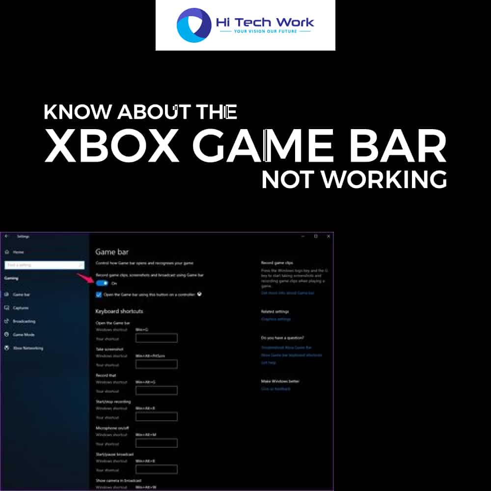 Xbox Game Bar Notifications Not Working