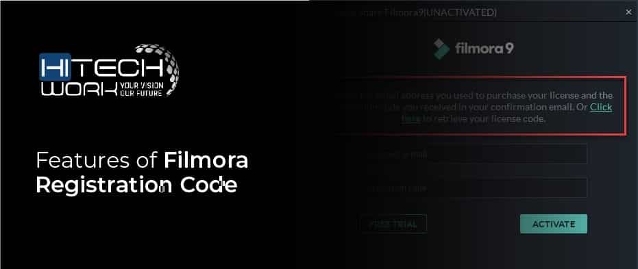 Features of Filmora Registration Code