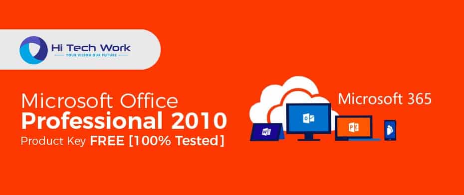 ms office professional plus 2010 serial key