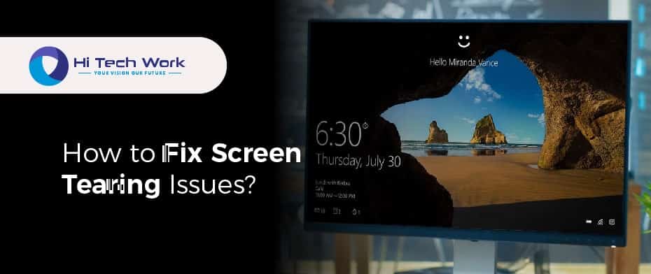How To Stop Screen Tearing