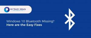 Windows 10 Bluetooth Driver Missing