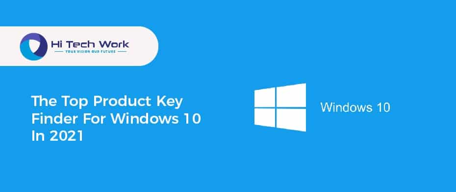 find product key win 10