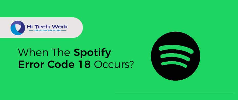 Error Code 18 Spotify