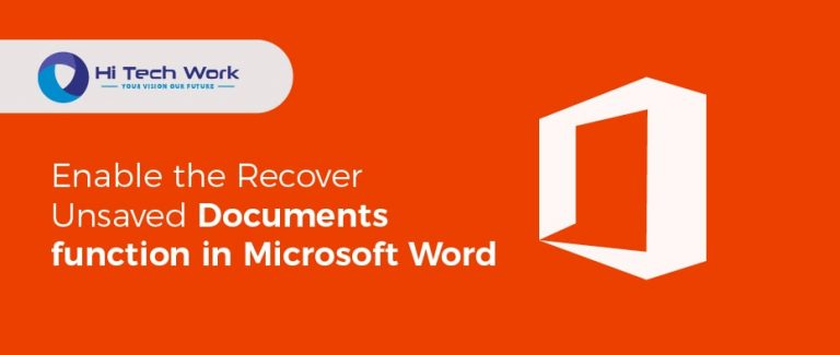 Easy Ways To Recover An Unsaved Word Document 
