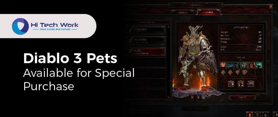 diablo 3 pet class diablo 3 pet class