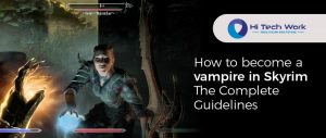 how to become a vampire lord in skyrim