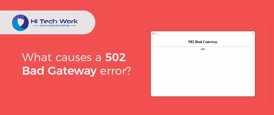 what does 502 bad gateway mean