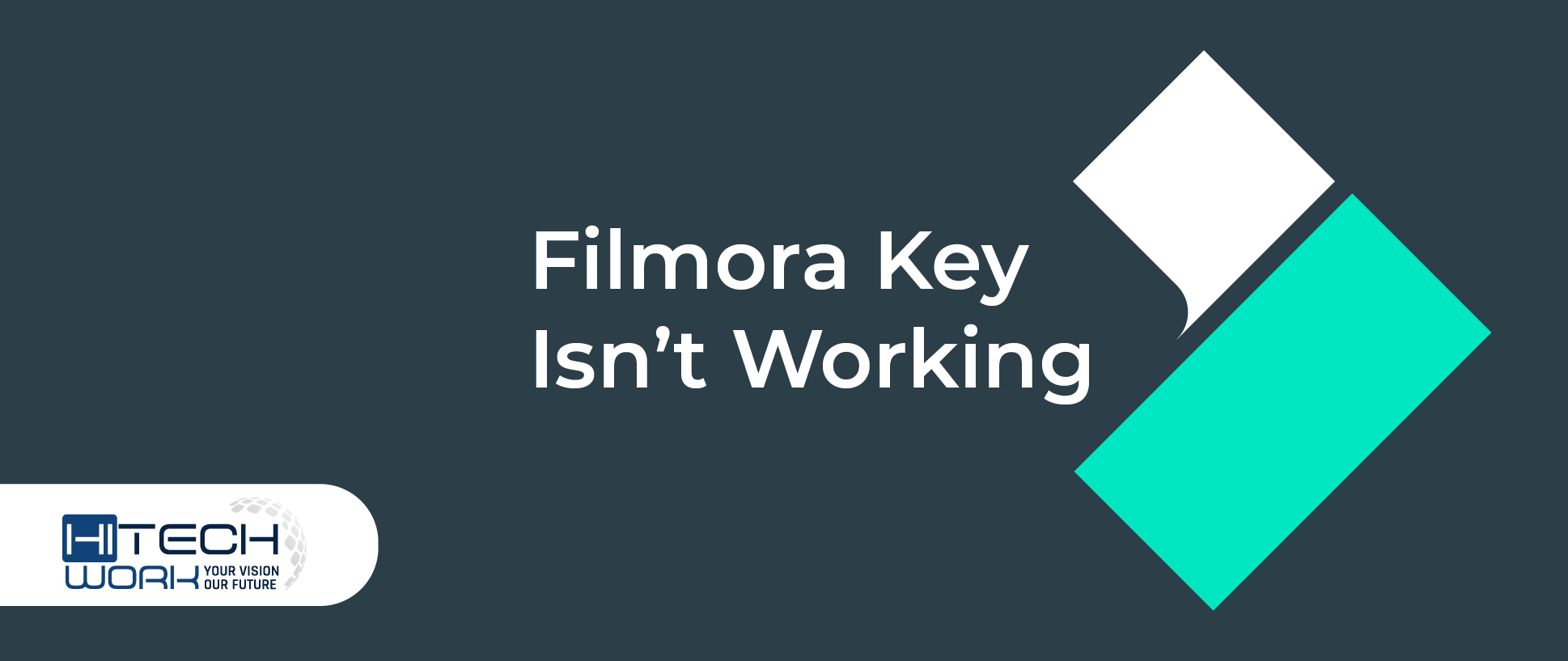 Filmora Key Isn't Working