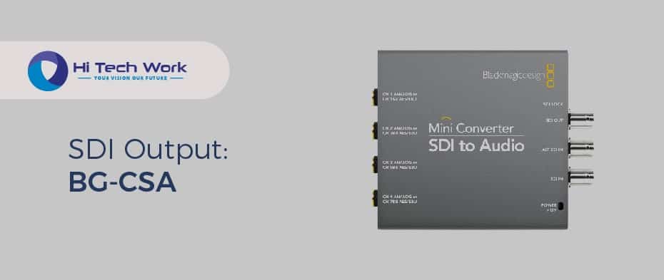 SDI Output BG-CSA