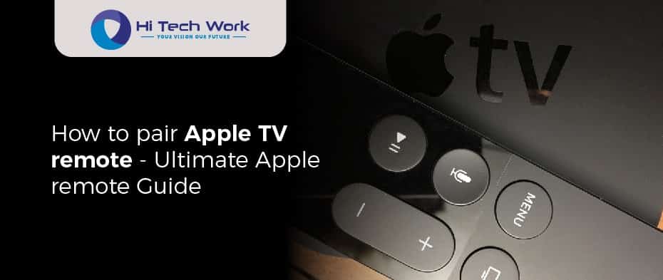 how to pair apple remote to apple tv