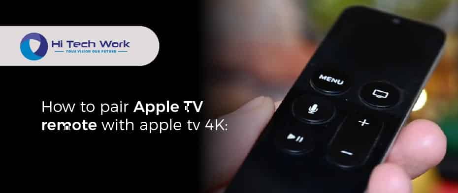 how to pair new apple tv remote