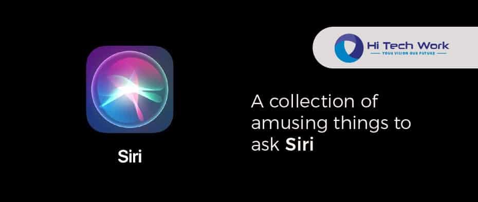 secret funny things to ask siri