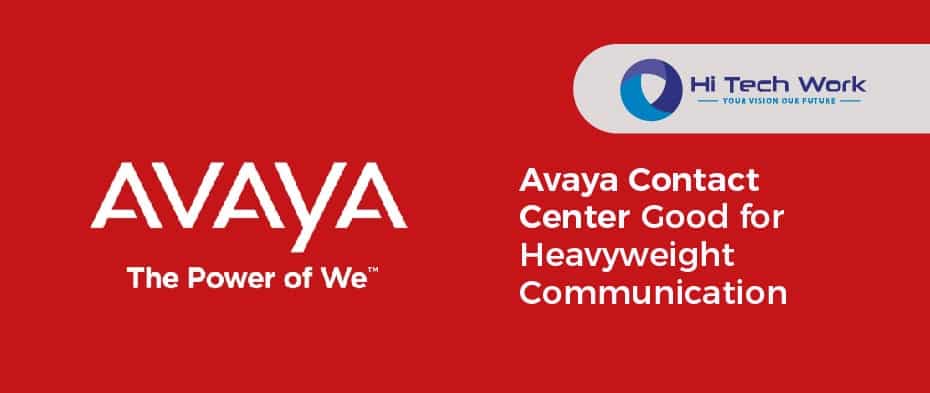 Avaya Contact Center