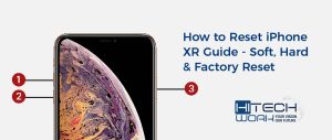 how to reset iphone xr