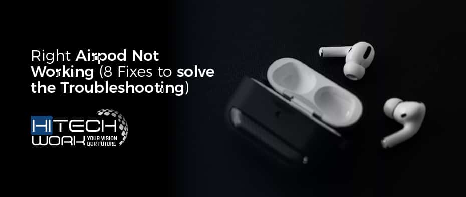 Right Airpod Not Working