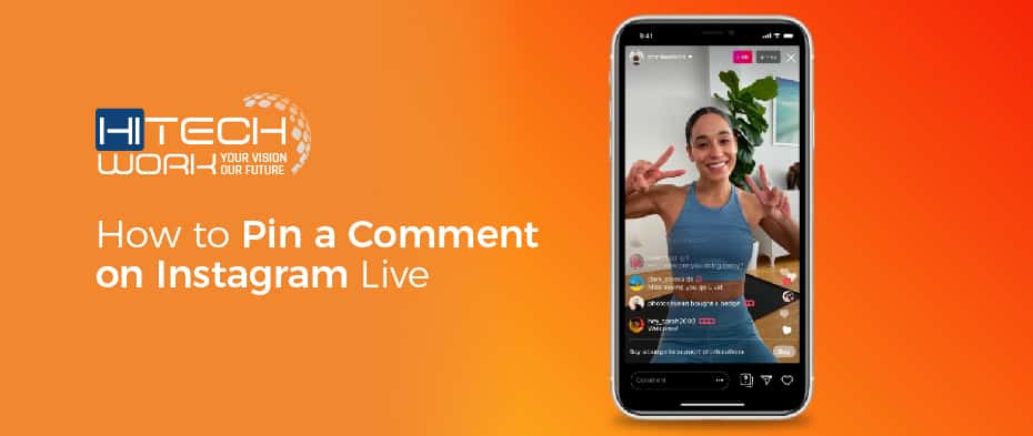 how to pin a comment on instagram live
