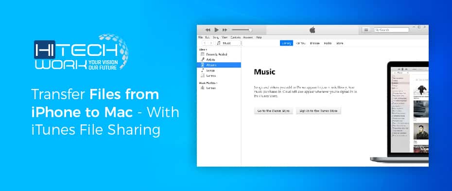 How to Transfer File Between iPhone And Mac by Using iTunes