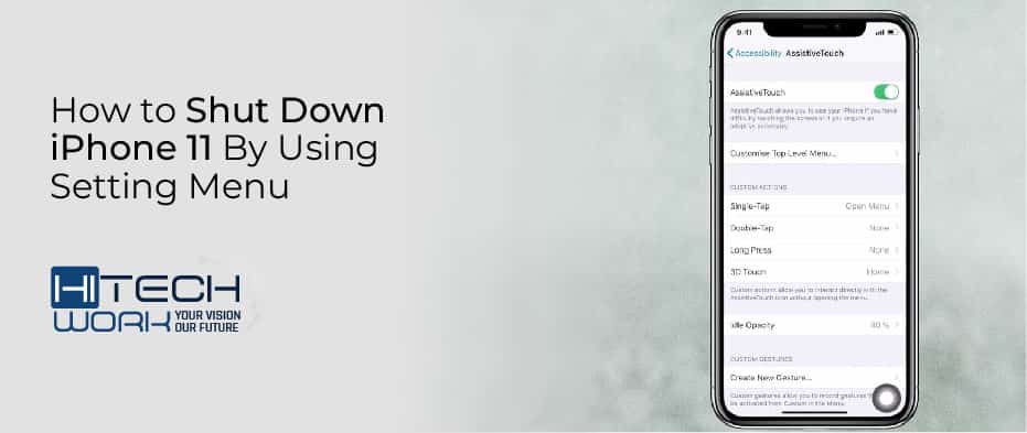 How to Shut Down i-Phone 11