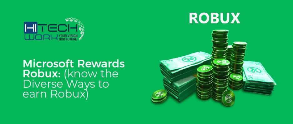 Microsoft rewards Robux