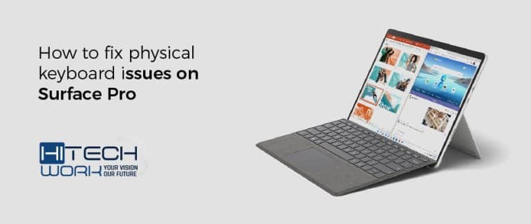 Surface Pro Keyboard Not Working How To Fix It 