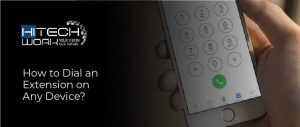 How to Dial an Extension