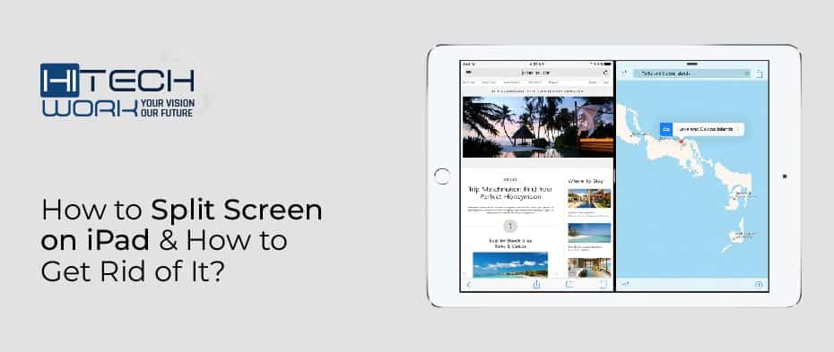 How to split screen on iPad