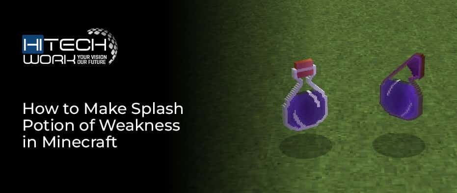 Splash Potion of Weakness in Minecraft